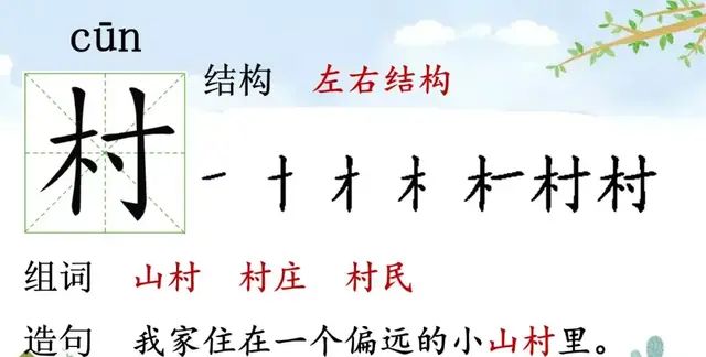 寒假预习：小学部编版语文二年级下册「第1课」图文讲解+同步练习