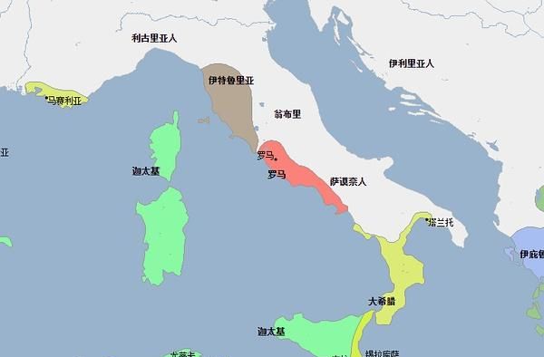 从地图看罗马帝国的成长、发展以及东西罗马的分裂！