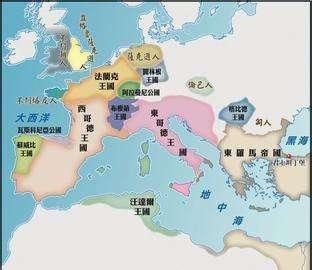 从地图看罗马帝国的成长、发展以及东西罗马的分裂！