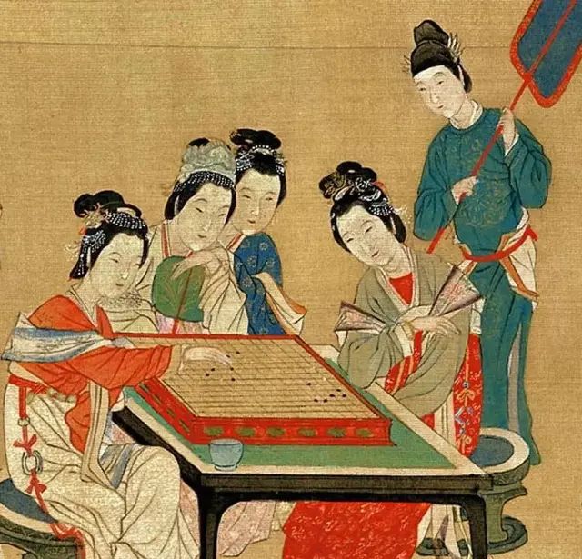 中国十大传世名画之一，《汉宫春晓图》高清细赏，收藏了