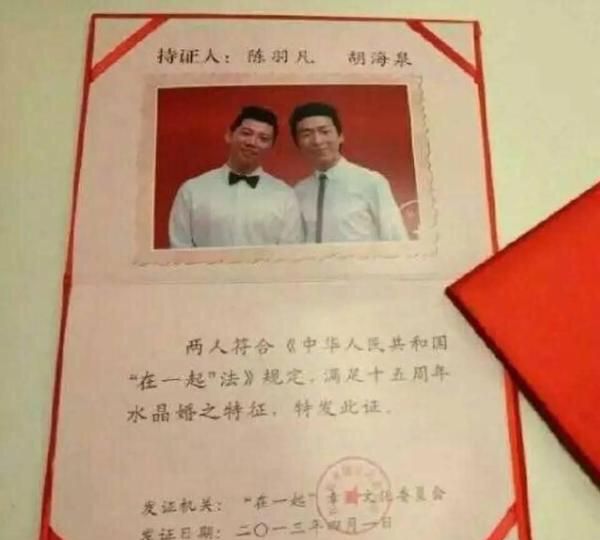 胡海泉回应出轨，为什么用ps和陈羽凡的结婚照图7