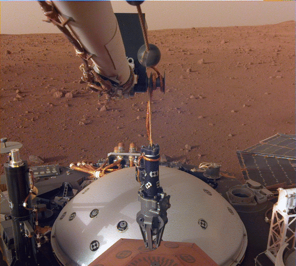 洞察号登陆火星，洞察号成功登陆火星图7