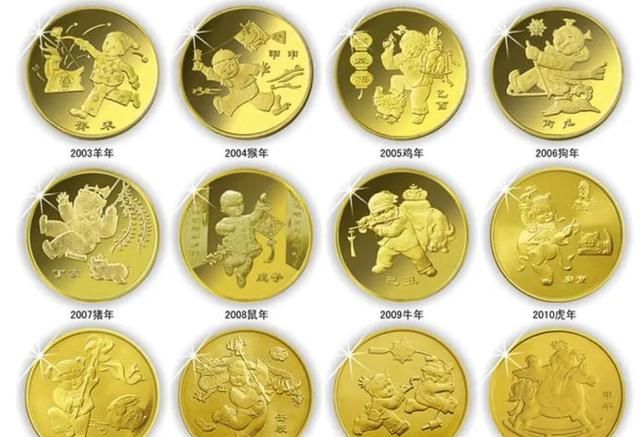 纪念币收藏：2003年-2014年第一轮生肖纪念币赏析，附各年价格