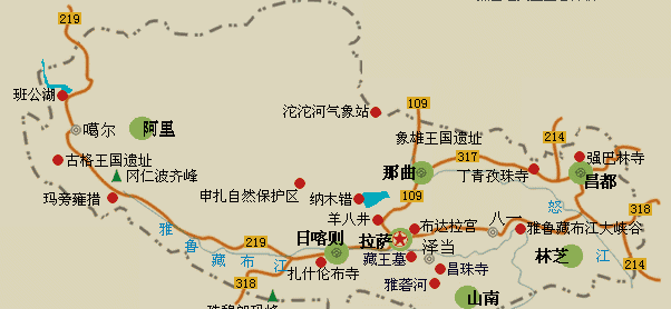 各省简介由来——西藏自治区