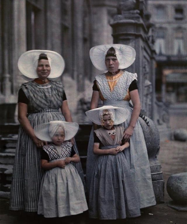 国家地理老照片：全球各地的帽子文化