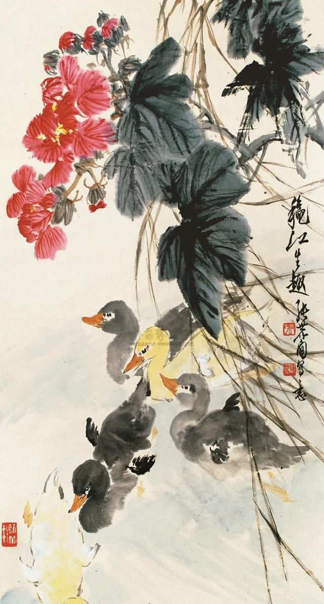 张世简先生花鸟画作品欣赏