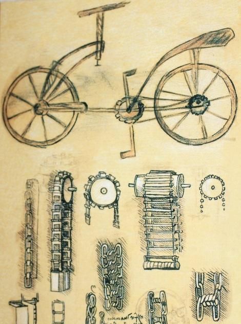 自行车发展简史，世界上第一台自行车竟然比历史公认的还早300年