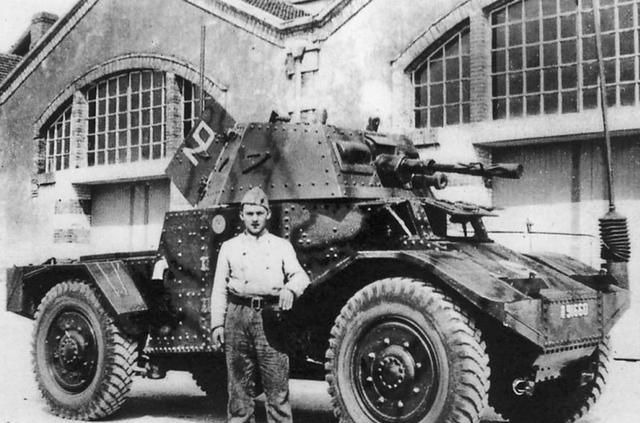 二战前期最好的装甲车之一，法国潘哈德178轻型装甲侦察车