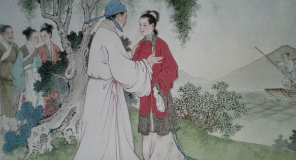 名妓李香君与侯方域的爱情故事，最后被自己的家长歧视