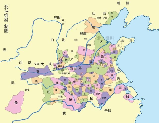 从大分裂走向大一统：通过地图了解春秋战国550年的战争