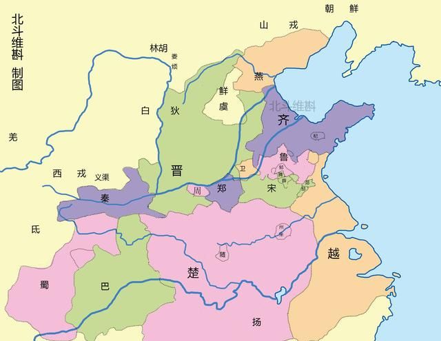 从大分裂走向大一统：通过地图了解春秋战国550年的战争