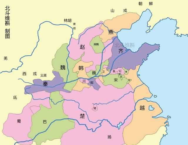 从大分裂走向大一统：通过地图了解春秋战国550年的战争