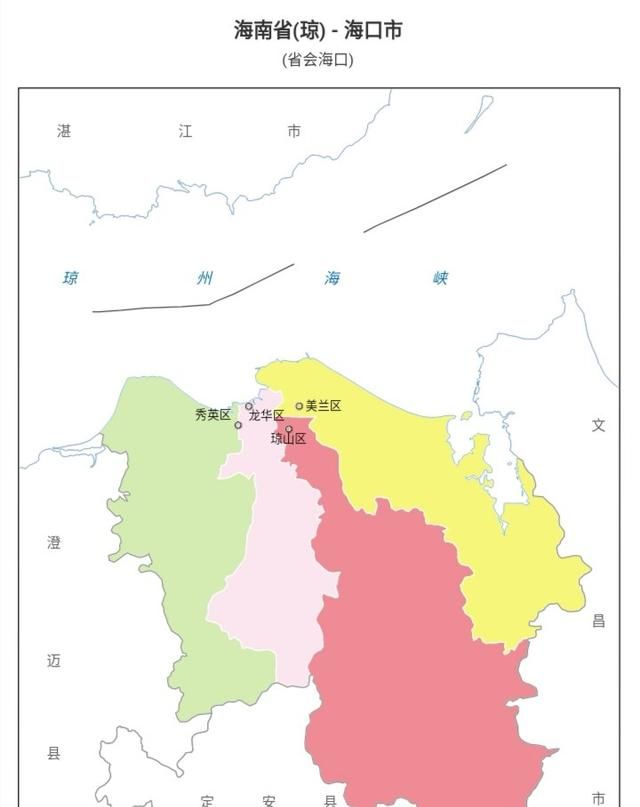 海南省行政区划