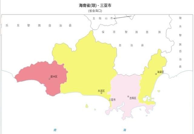 海南省行政区划