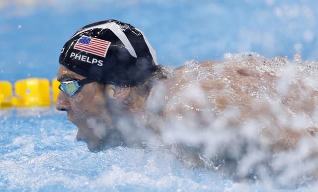 游泳——男子200米蝶泳：菲尔普斯夺冠