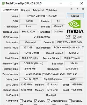 RTX3090炫光显卡评测：3+1风扇设计让野兽核心清凉有加