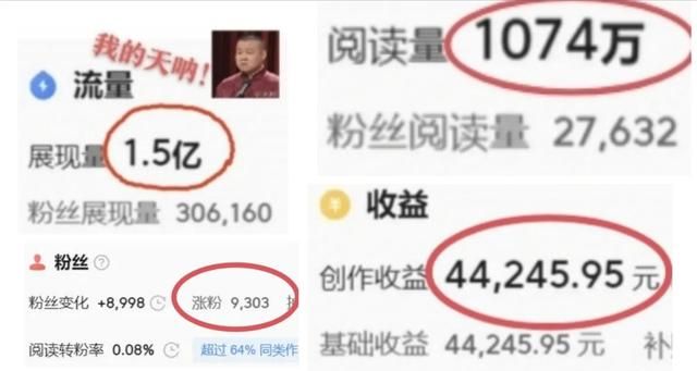 一篇文章1.5个亿，吓死宝宝了