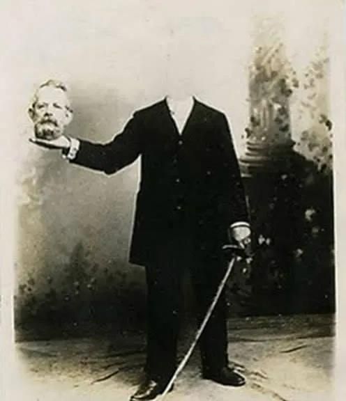 鬼魂照，无头相片，100多年前欧洲人拍的照片有多奇怪（一）
