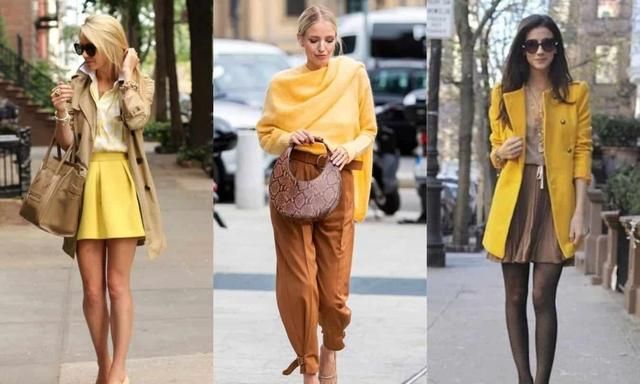 黄色衣服配什么颜色？