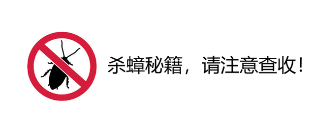 当家中出现一只蟑螂的时候，家里可能已经有100只蟑螂了？