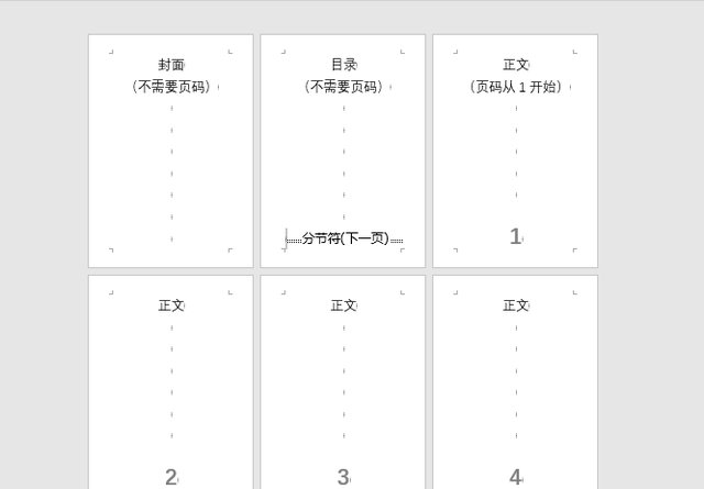 Word文档如何从任意页开始设置页码？这是一篇即学即用的教程