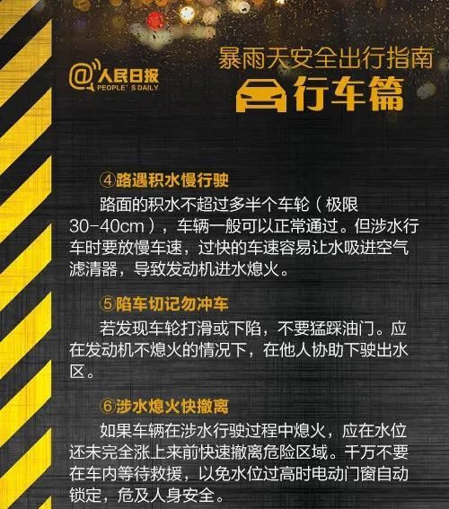 这份自救指南很实用！面对洪水时自救的正确姿势是→