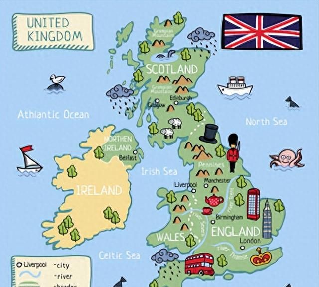 硬核科普：英国、英格兰、不列颠、大不列颠有什么区别和联系｜下