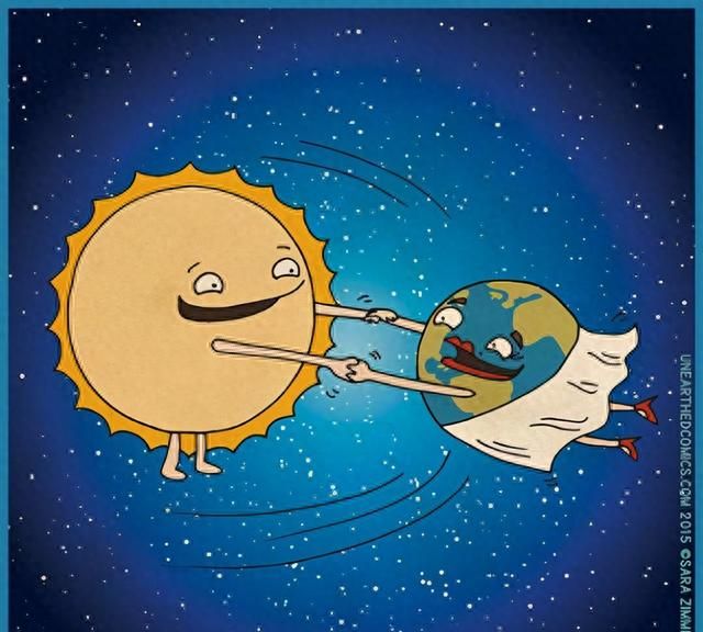 北半球最冷的一月，地球和太阳却在最亲密的距离