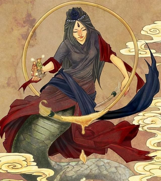 女娲为什么是人身蛇尾的形象？这并不是上古流传，而是汉代才有的