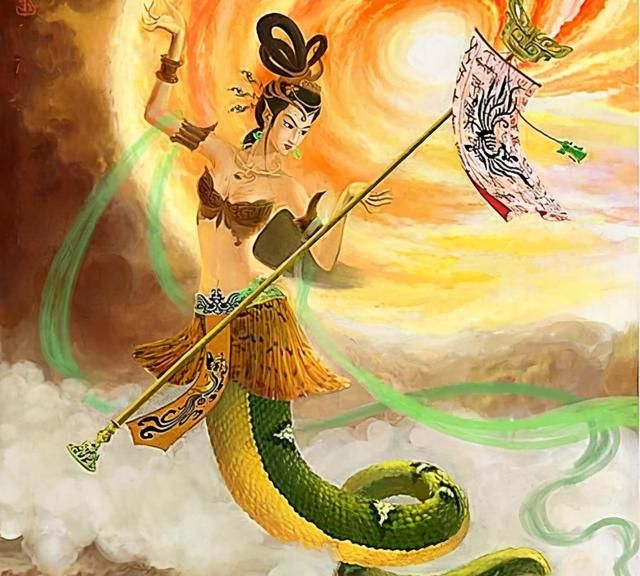 女娲为什么是人身蛇尾的形象？这并不是上古流传，而是汉代才有的